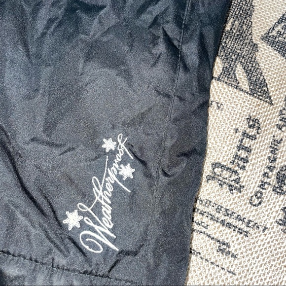 Weatherproof 32 Degree NWT! Black Adjustable Zip Off Suspender Snow Pants - Picture 4 of 11